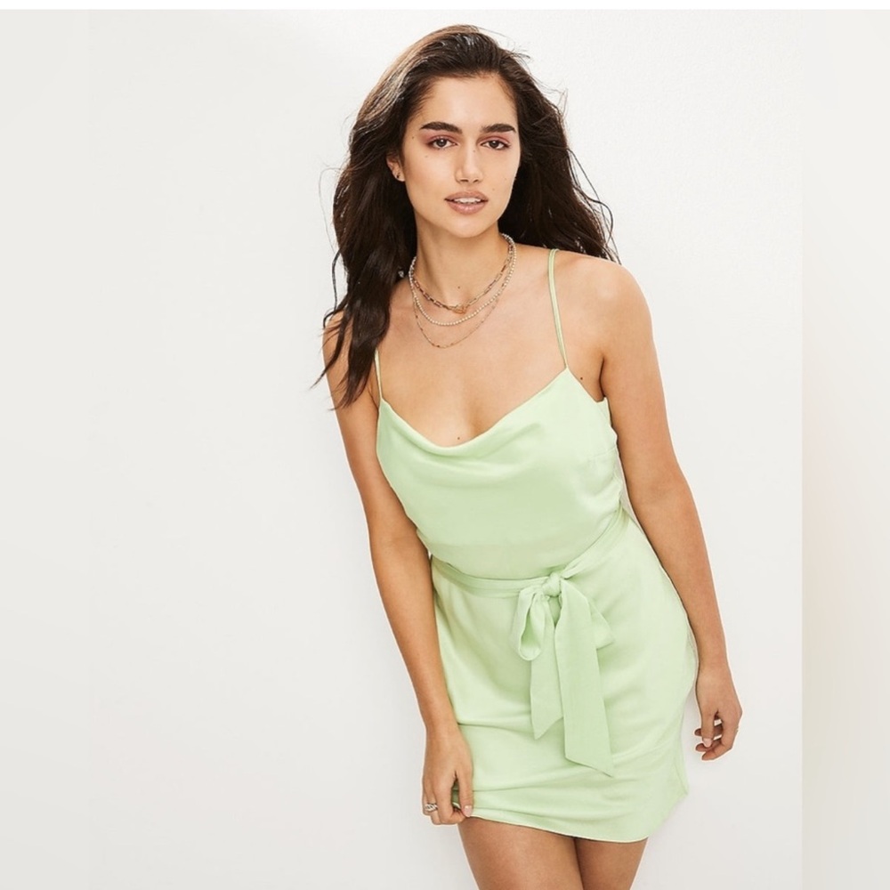 Express Cowl Neck Dress